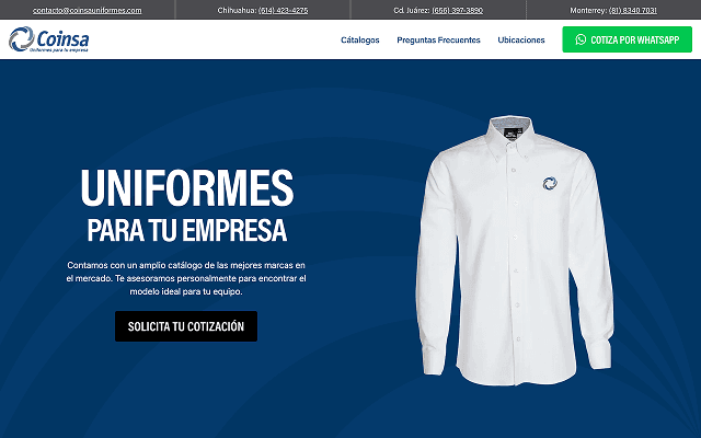 Proyecto Coinsa Uniformes